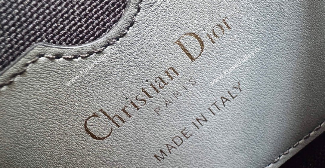 Dior Medium Bobby Bag in Blue Oblique Jacquard Grey 2025 0929 (XXG-250929110)