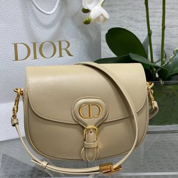 Dior Medium Bobby Bag in Box Calfskin Leather Beige 2025 0929 (XXG-250929114)
