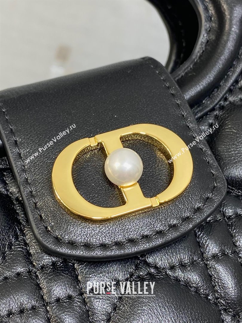 Dior Jolie Top Handle Mini Bag Black 2025 S3123 (XXG-250929061)