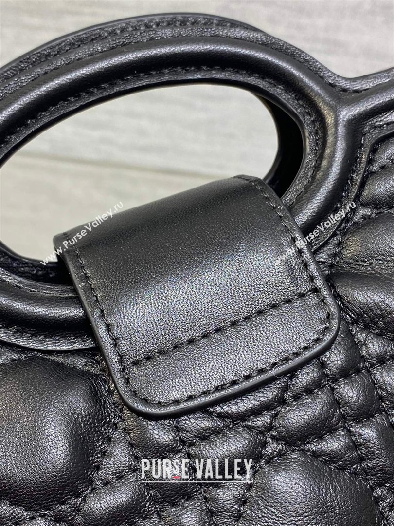 Dior Jolie Top Handle Mini Bag Black 2025 S3123 (XXG-250929061)