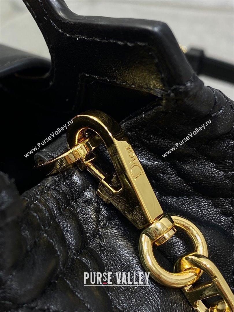 Dior Jolie Top Handle Mini Bag Black 2025 S3123 (XXG-250929061)