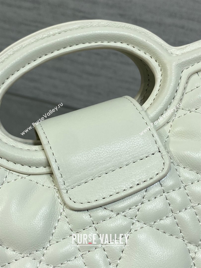 Dior Jolie Top Handle Mini Bag White 2025 S3123 (XXG-250929062)