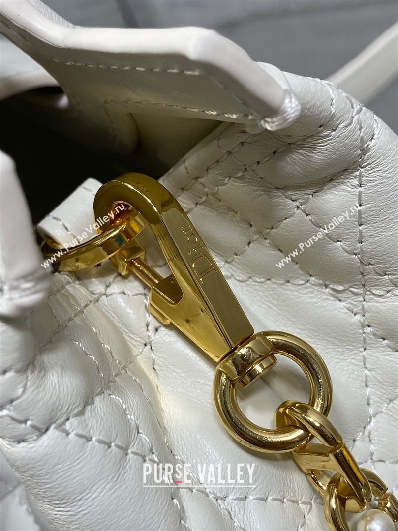 Dior Jolie Top Handle Mini Bag White 2025 S3123 (XXG-250929062)