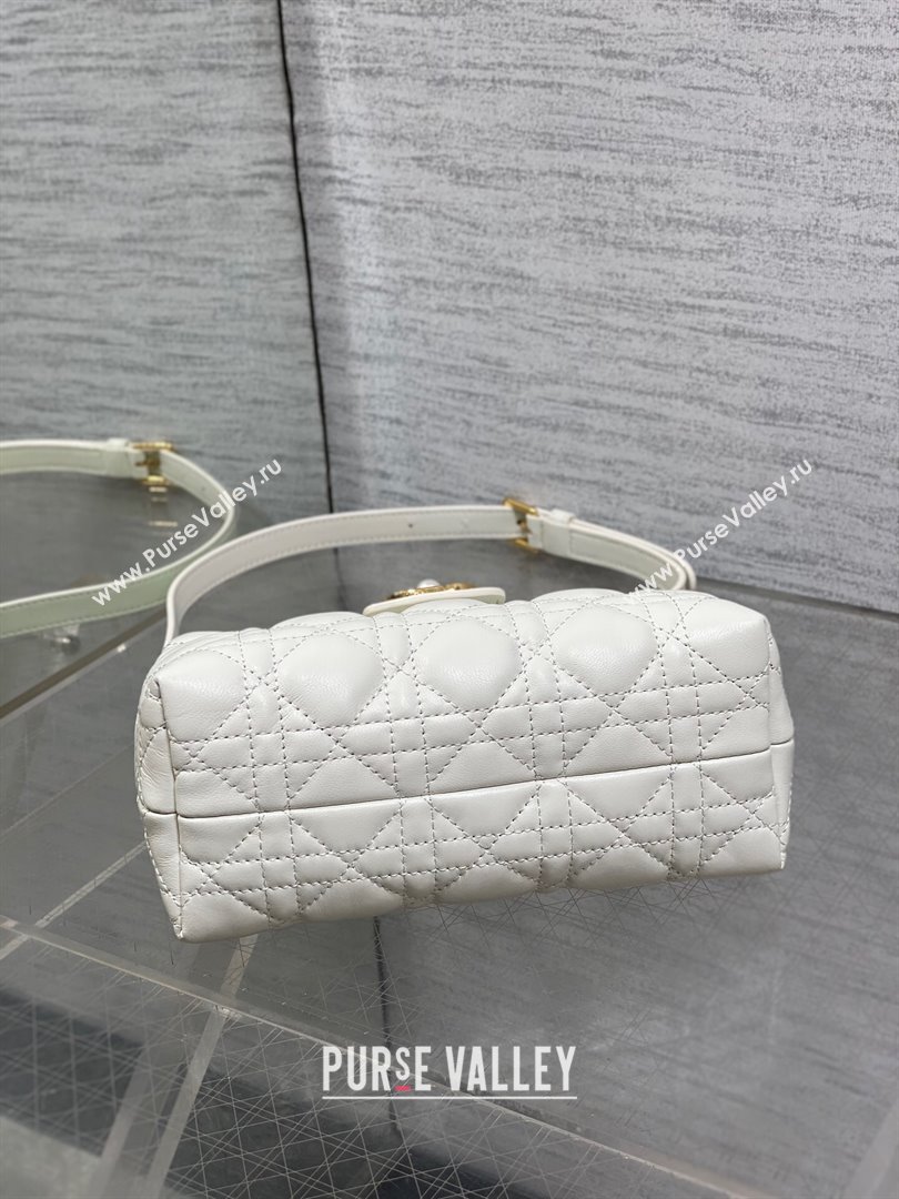 Dior Jolie Top Handle Mini Bag White 2025 S3123 (XXG-250929062)