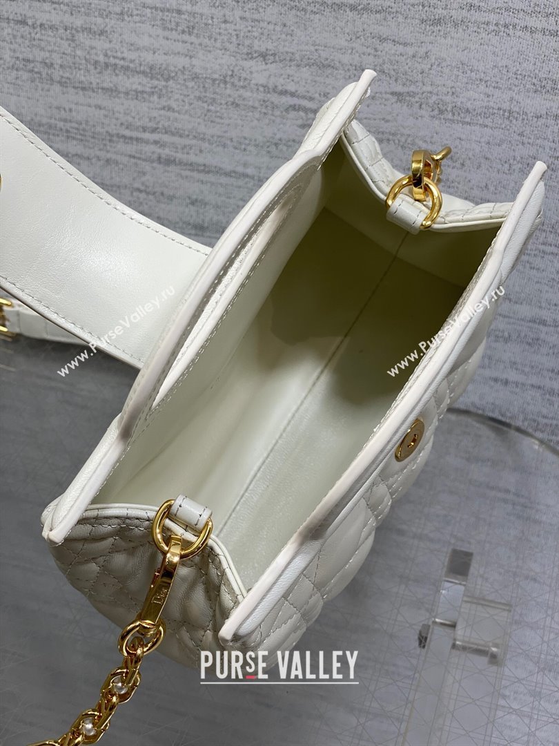 Dior Jolie Top Handle Mini Bag White 2025 S3123 (XXG-250929062)