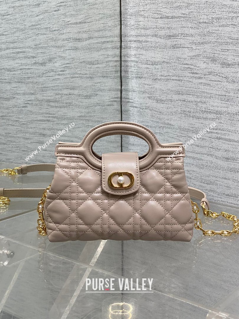 Dior Jolie Top Handle Mini Bag Powder Beige 2025 S3123 (XXG-250929064)