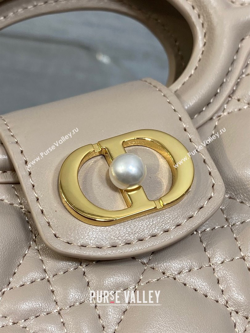 Dior Jolie Top Handle Mini Bag Powder Beige 2025 S3123 (XXG-250929064)