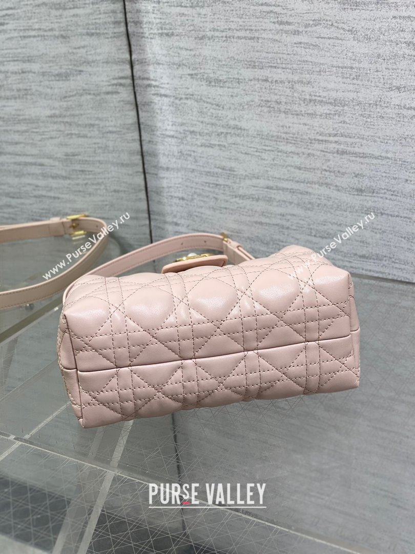Dior Jolie Top Handle Mini Bag Powder Pink 2025 S3123 (XXG-250929060)