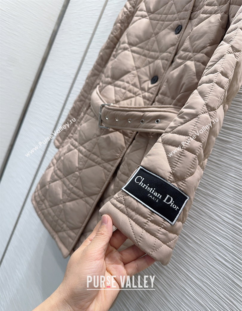 Dior Oblique Cotton Coat Beige 2025 DR120289 (QI-251202090)