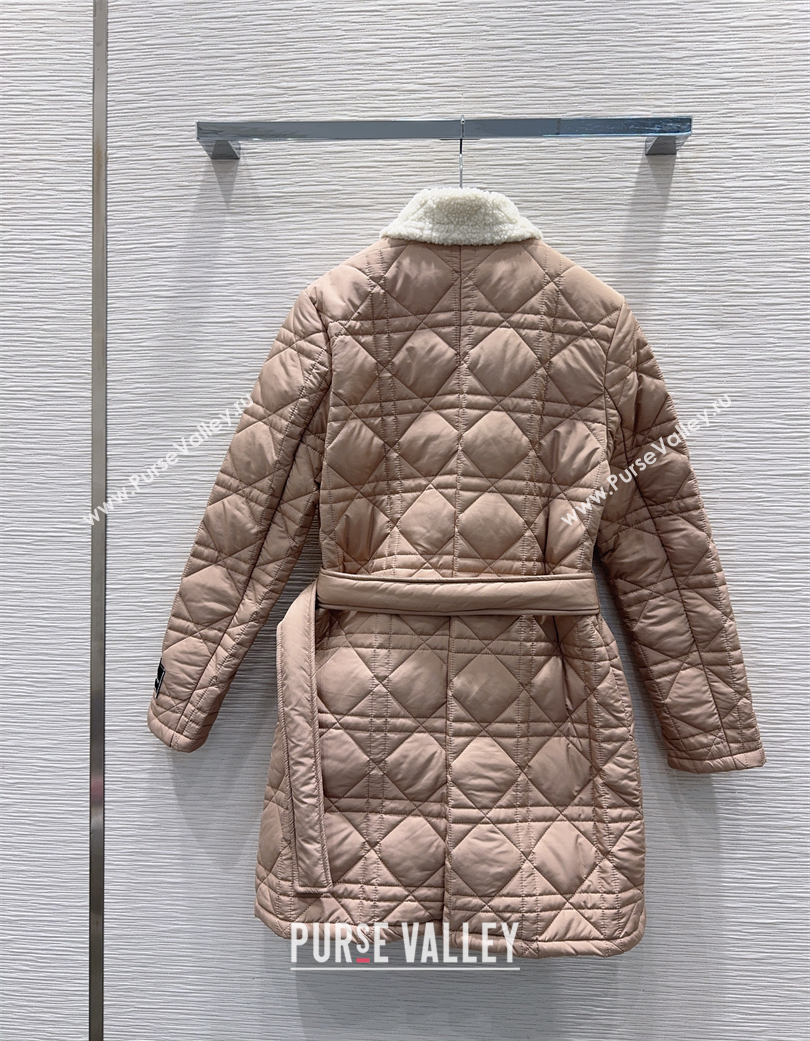 Dior Oblique Cotton Coat Beige 2025 DR120289 (QI-251202090)