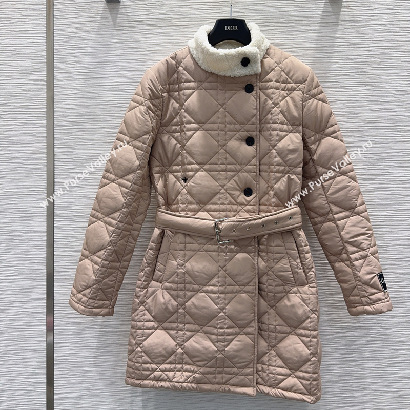 Dior Oblique Cotton Coat Beige 2025 DR120289 (QI-251202090)