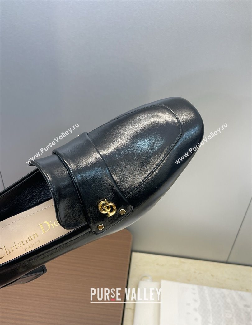 Dior D-New Loafers 3.5cm in Patent Leather Black 2025 DR121602 (JC-251216094)