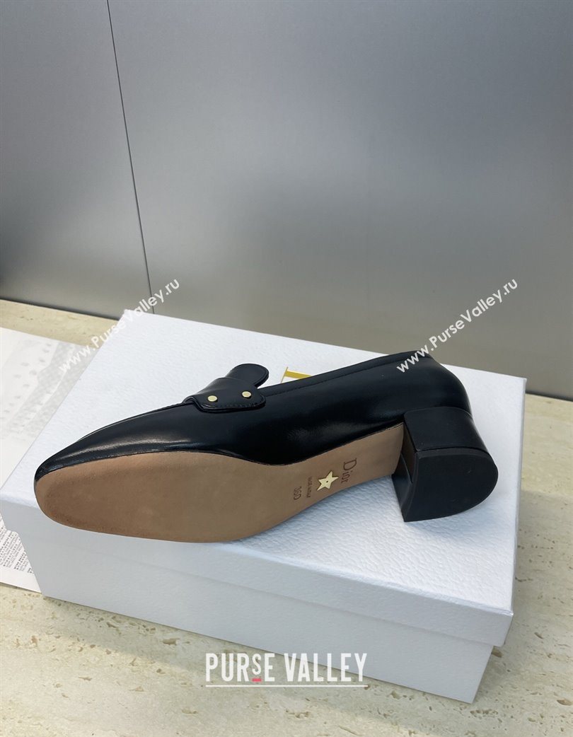 Dior D-New Loafers 3.5cm in Patent Leather Black 2025 DR121602 (JC-251216094)