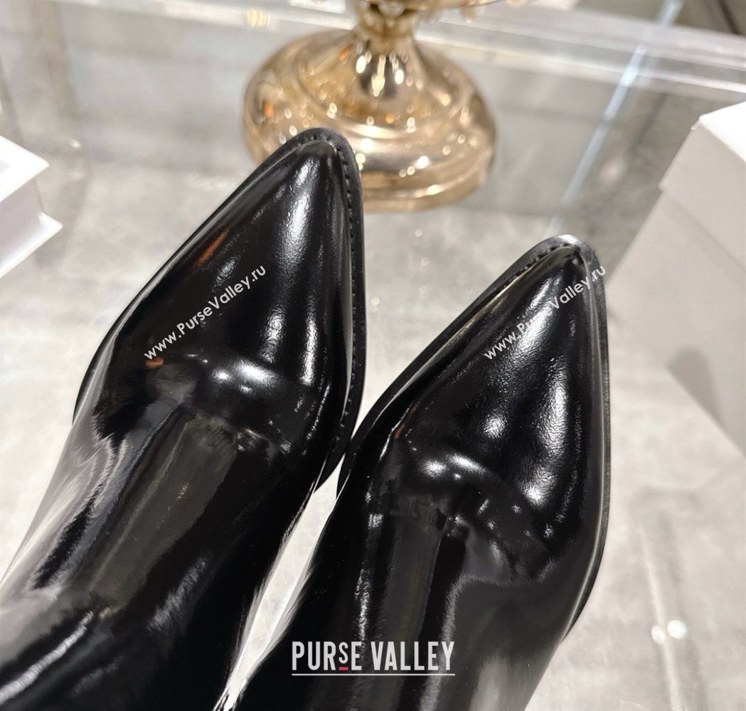 Dior Wild Heeled Ankle Boots 5cm in Calfskin Leather Black 2025 DR121610 (MD-251216129)