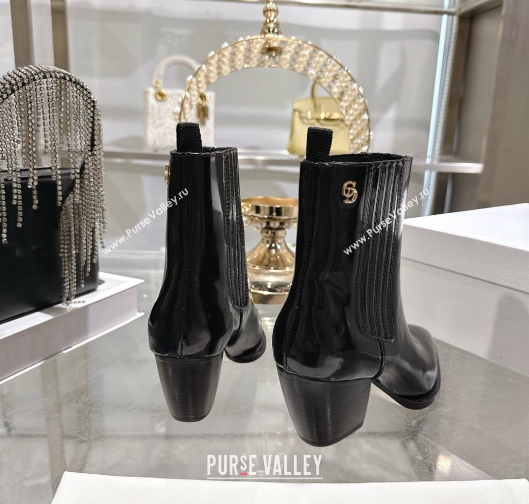 Dior Wild Heeled Ankle Boots 5cm in Calfskin Leather Black 2025 DR121610 (MD-251216129)