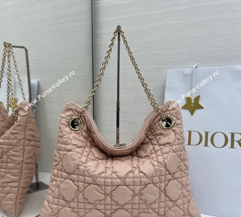 Dior Cannage - Quilted Leather Tote Bag Pink 2026 DR012601 (XXG-260126005)