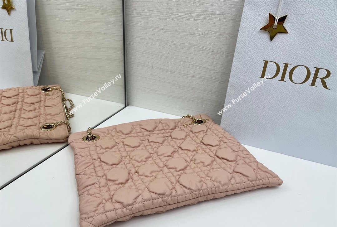 Dior Cannage - Quilted Leather Tote Bag Pink 2026 DR012601 (XXG-260126005)