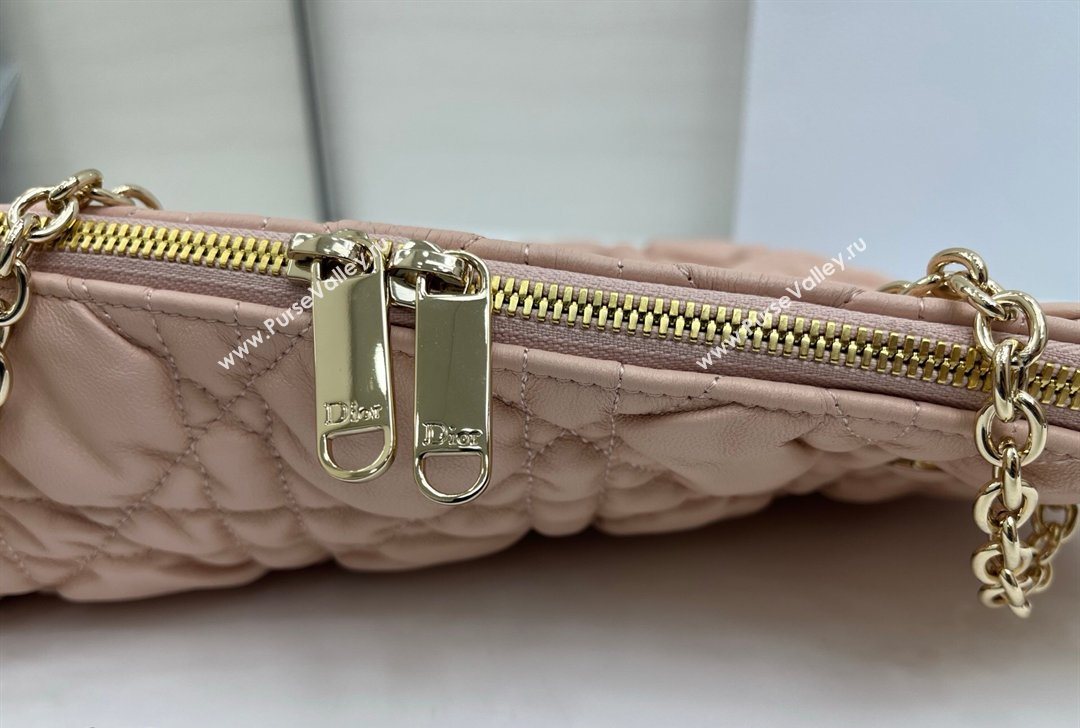 Dior Cannage - Quilted Leather Tote Bag Pink 2026 DR012601 (XXG-260126005)