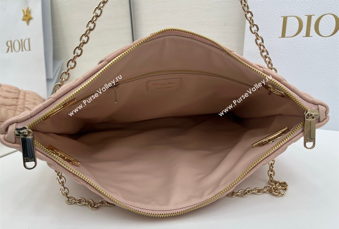Dior Cannage - Quilted Leather Tote Bag Pink 2026 DR012601 (XXG-260126005)