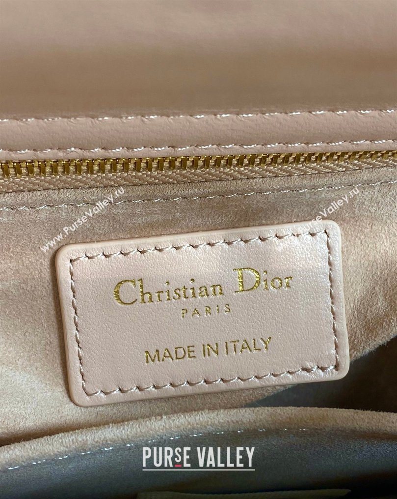 Dior Small Lady Dior My ABCDior Bag in Cannage Lambskin Leather Pink 2026 DR012602 (XXG-260126007)