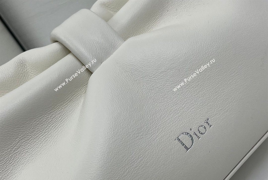 Dior Bow Small Bag in Lambskin Leather White 2026 0715PUQO (XXG-260124033)