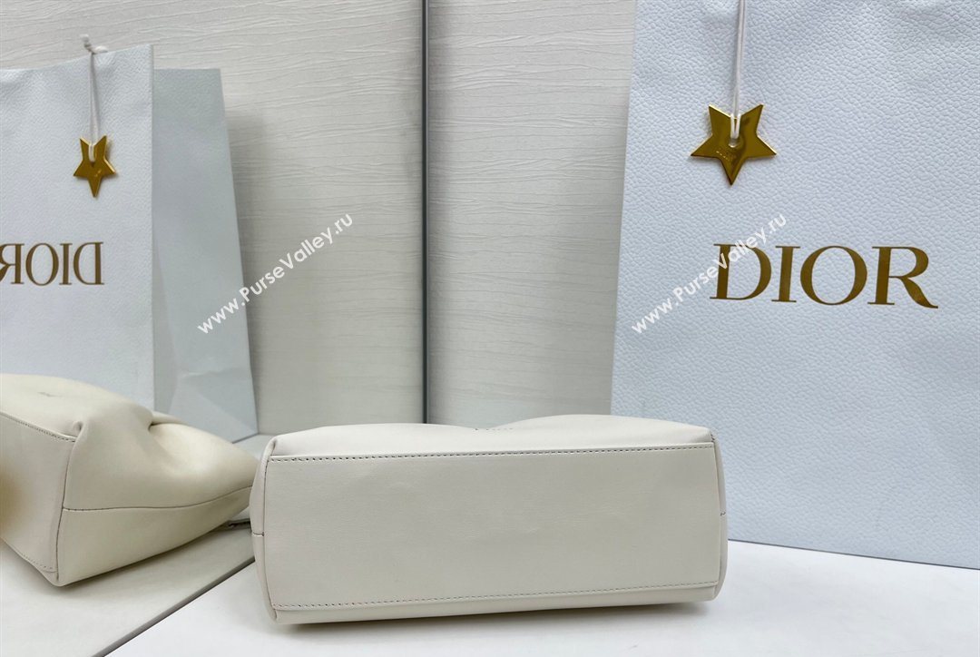 Dior Bow Small Bag in Lambskin Leather White 2026 0715PUQO (XXG-260124033)