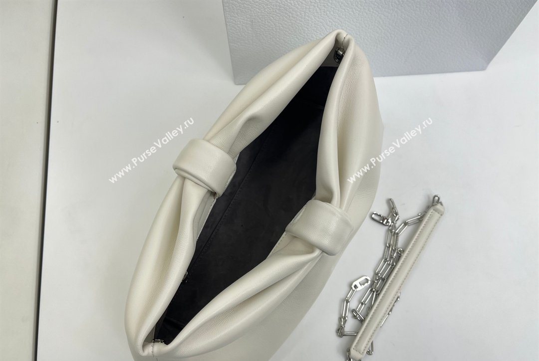 Dior Bow Medium Bag in Lambskin Leather White 2026 0715PUQO (XXG-260124034)