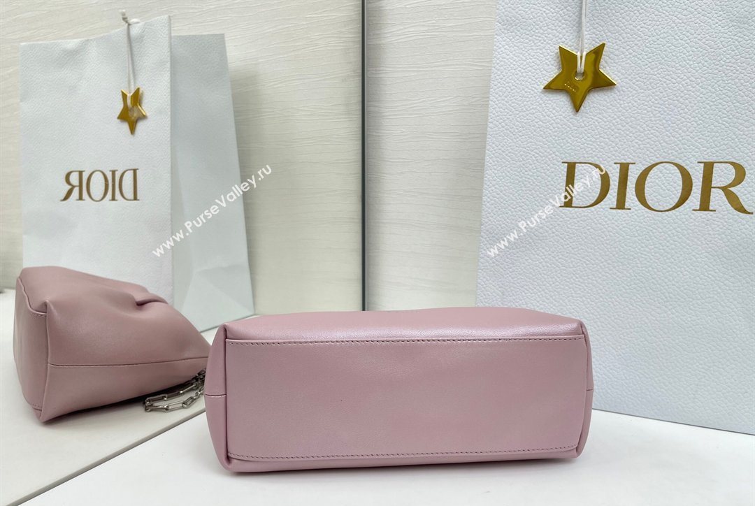 Dior Bow Small Bag in Lambskin Leather Pink2 2026 0715PUQO (XXG-260124041)