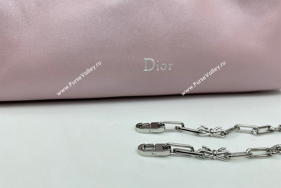 Dior Bow Medium Bag in Lambskin Leather Pink 2026 0715PUQO (XXG-260124042)