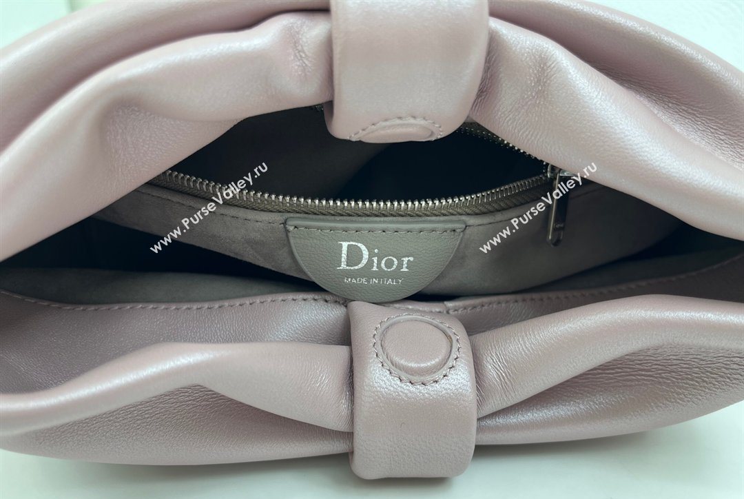 Dior Bow Medium Bag in Lambskin Leather Pink 2026 0715PUQO (XXG-260124042)