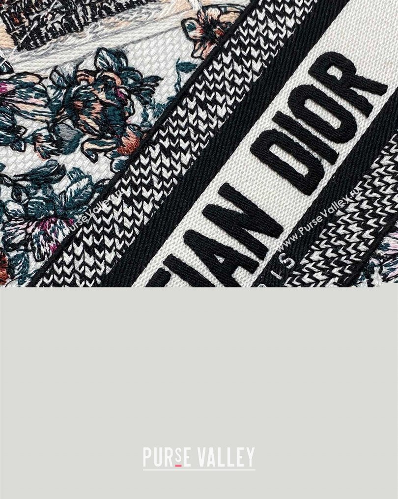 Dior Small Book Tote Bag in Pink Souvenir de Rome Embroidery 2026 0126 (XXG-260126075)