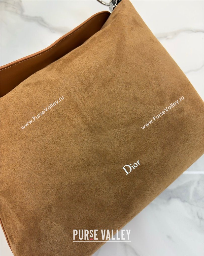 Dior Suede Large Shoulder Bag Camel 2026 L1926 (BF-260124021)