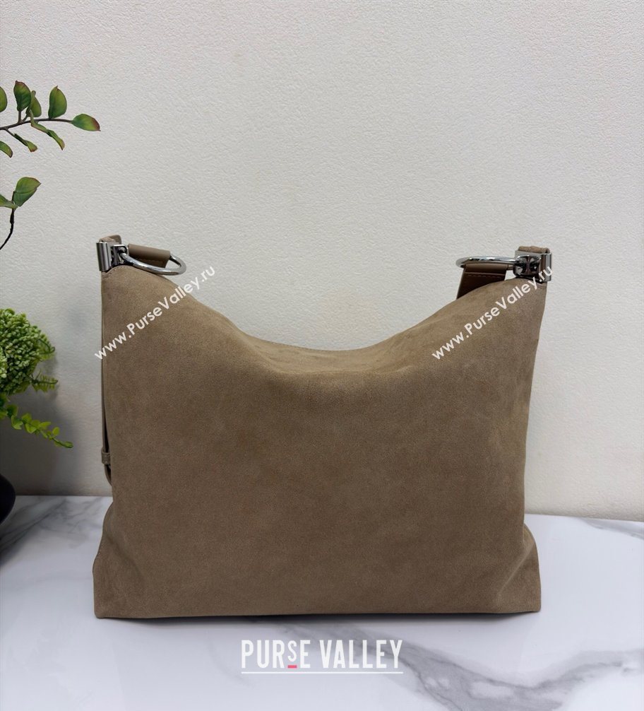 Dior Suede Medium Shoulder Bag Khaki 2026 M1927 (BF-260124017)