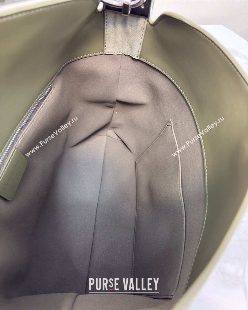 Dior Suede Medium Shoulder Bag Green 2026 M1927 (BF-260124019)