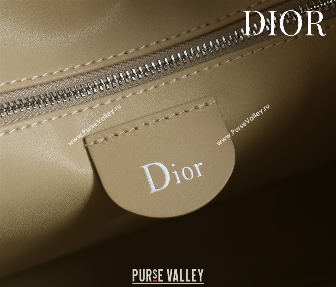 Dior Suede Medium Shoulder Bag Beige/Silver 2026 M14142 (XXG-260124009)