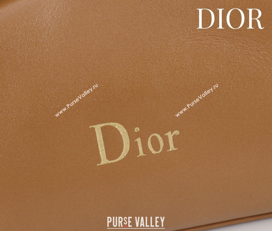 Dior Bow Small Bag in Lambskin Leather Brown2 2026 0714S (XXG-260124053)