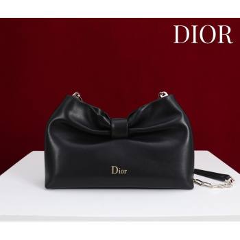 Dior Bow Small Bag in Lambskin Leather Black 2026 0714S (XXG-260124065)