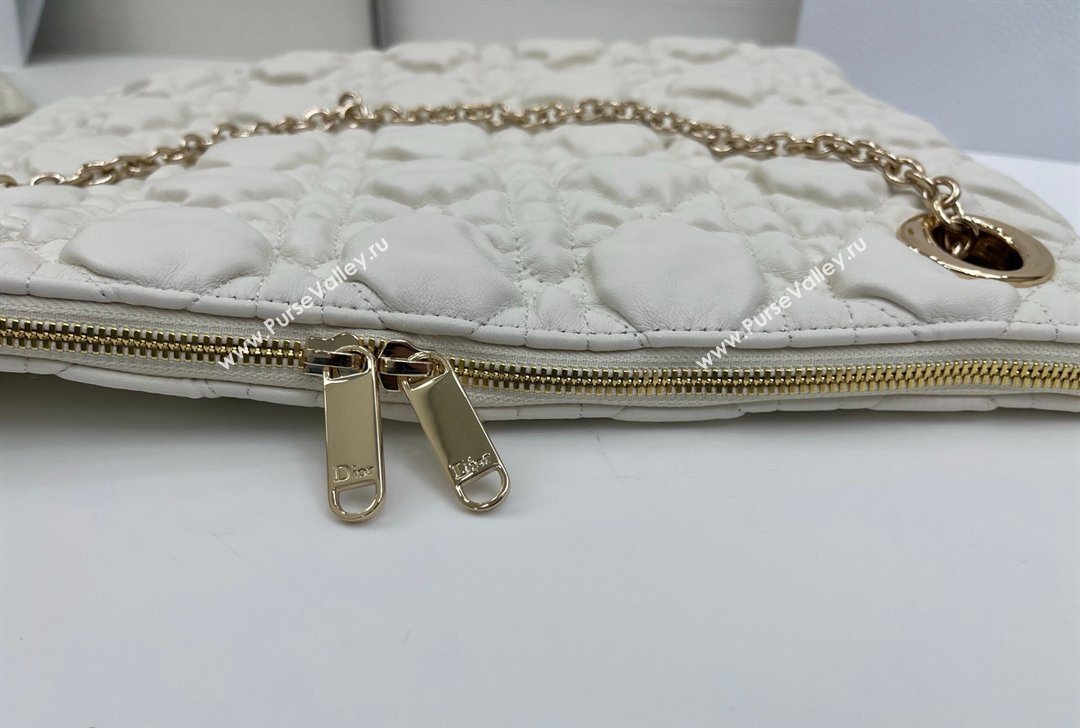 Dior Cannage - Quilted Leather Tote Bag White 2026 DR012601 (XXG-260126003)