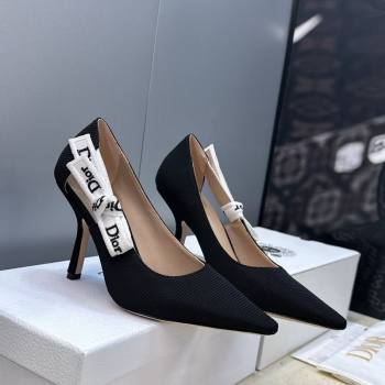 Dior JAdior Pumps 9.5cm in Technical Fabric Black 2026 DR030201 (JC-260302054)