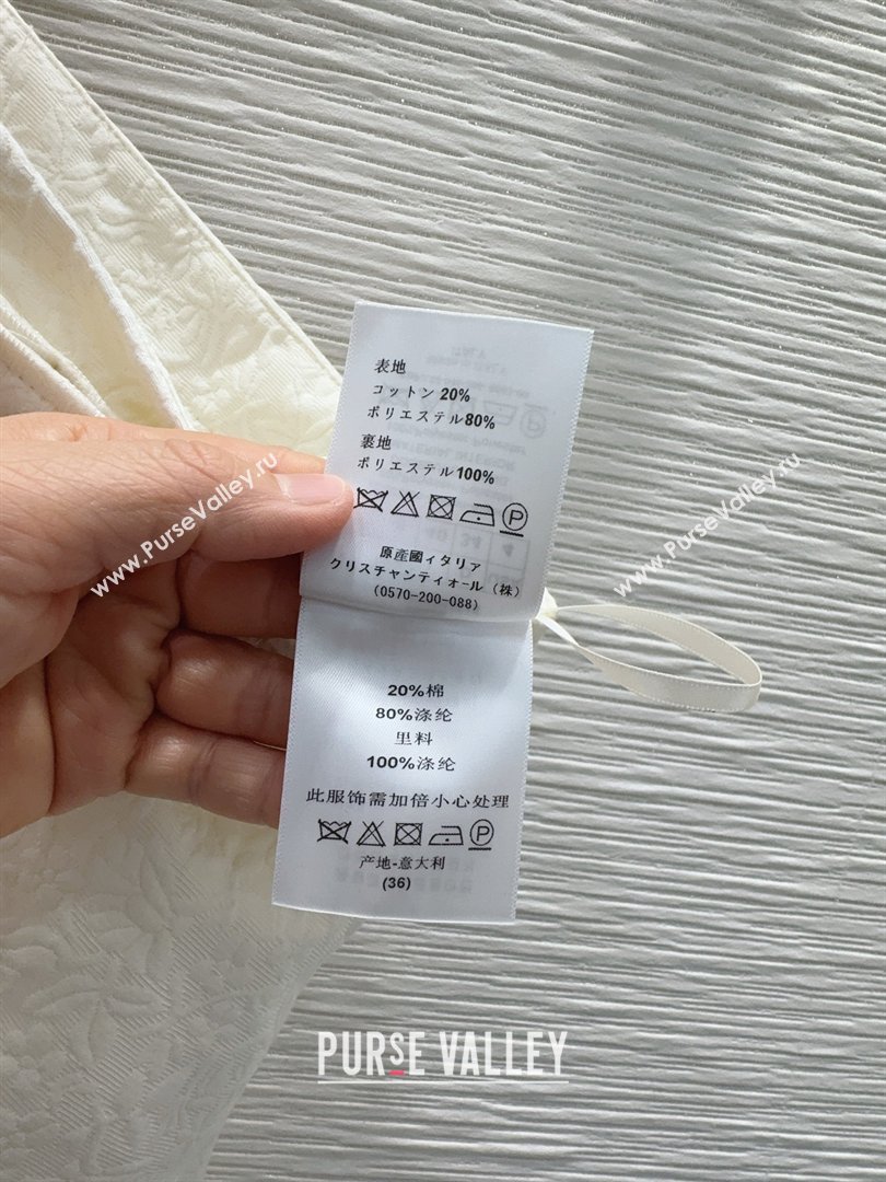 Dior Long Skirt White 2026 DR031102 (QI-260311071)