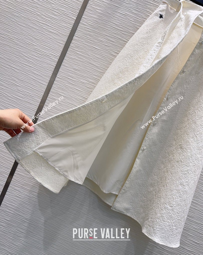 Dior Long Skirt White 2026 DR031102 (QI-260311071)