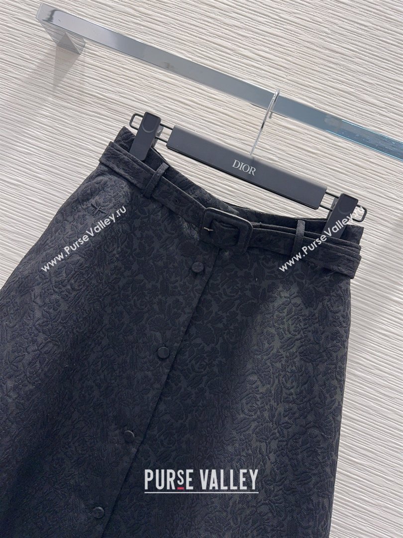 Dior Long Skirt Black 2026 DR031102 (QI-260311072)