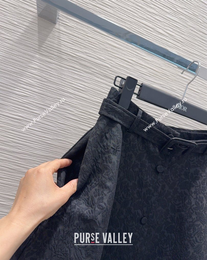Dior Long Skirt Black 2026 DR031102 (QI-260311072)