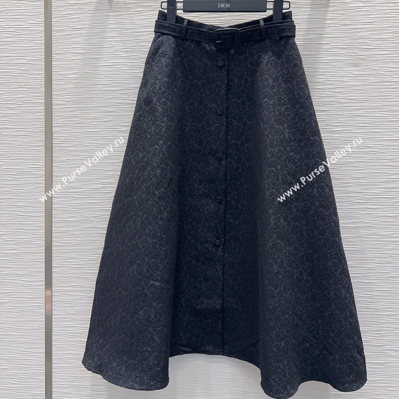 Dior Long Skirt Black 2026 DR031102 (QI-260311072)