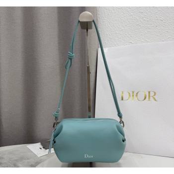 Dior Bow Pouch Bag in Lambskin Leather Green 2026 S3900 (BF-260409007)