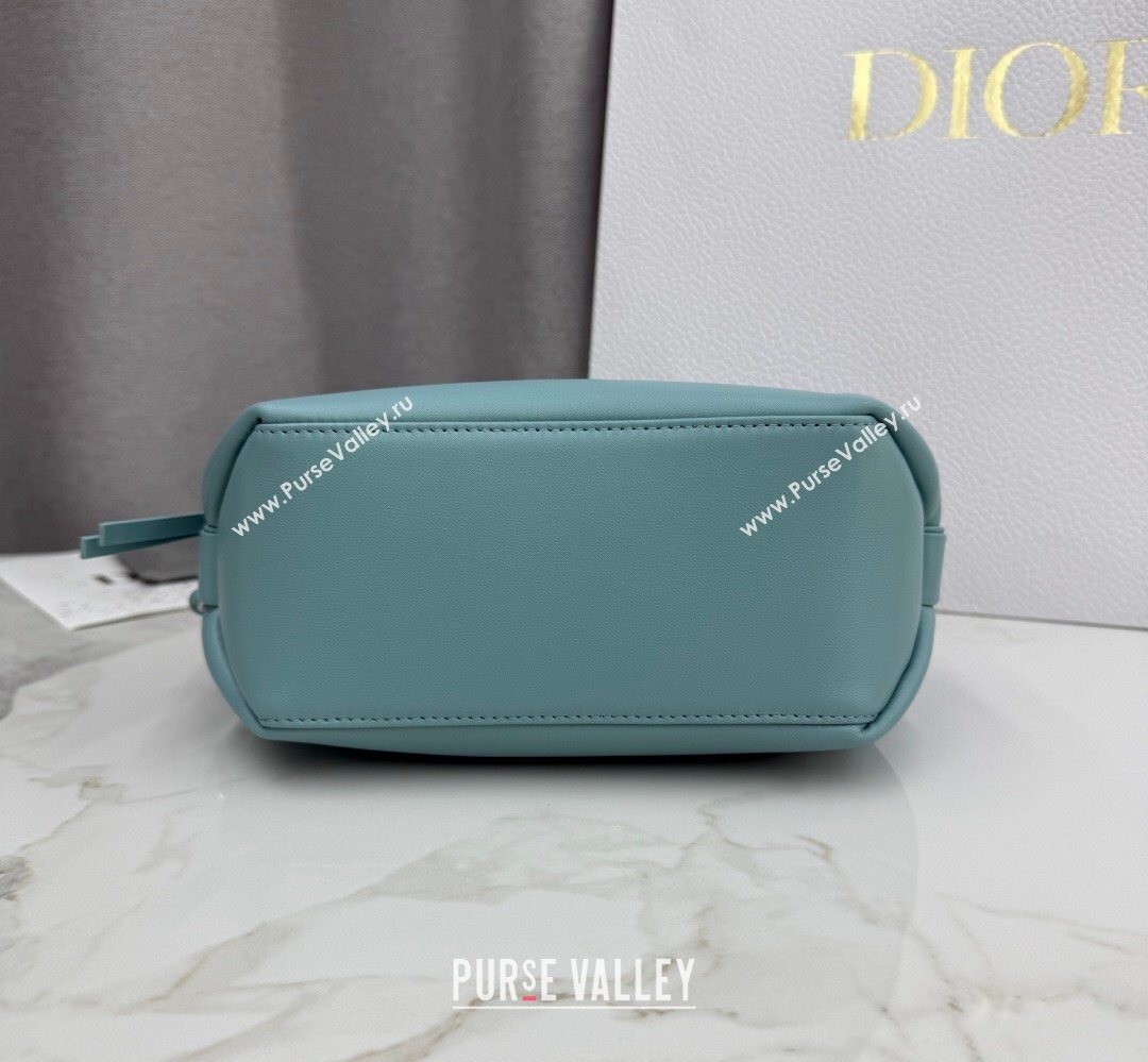 Dior Bow Pouch Bag in Lambskin Leather Green 2026 S3900 (BF-260409007)