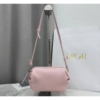 Dior Bow Pouch Bag in Lambskin Leather Pink 2026 S3900 (BF-260409008)