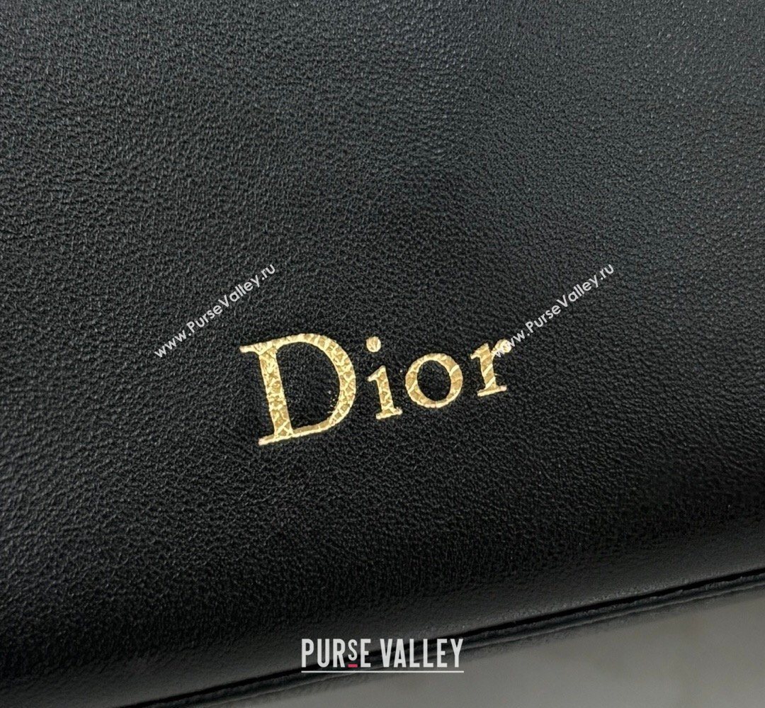 Dior Bow Pouch Bag in Lambskin Leather Black 2026 S3900 (BF-260409011)