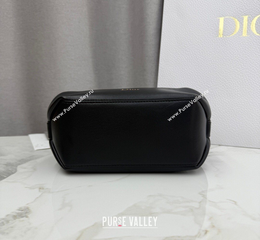 Dior Bow Pouch Bag in Lambskin Leather Black 2026 S3900 (BF-260409011)