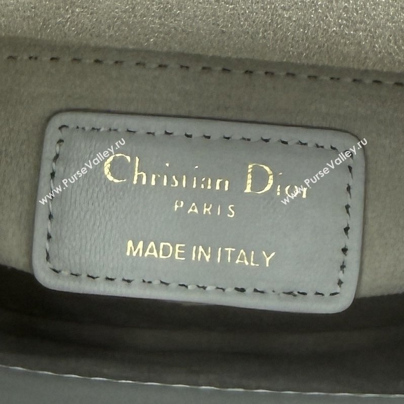 Dior Classic Mini Lady Dior Bag in Cannage Lambskin Light Green 2026 M0505 0409 (BF-260409032)